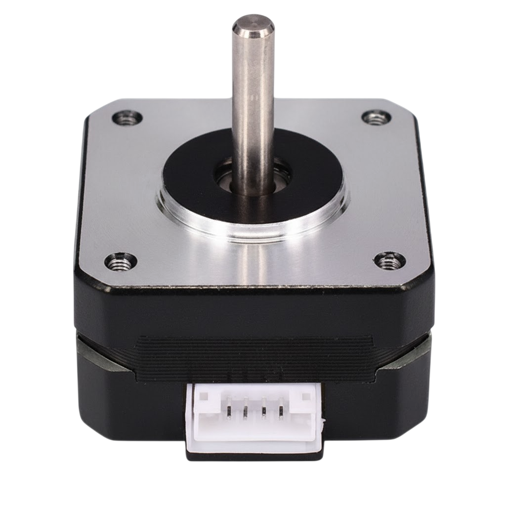 Мотор шаговой Kingroon Nema 17 для 12V 42x23 мм Черный (B01619)