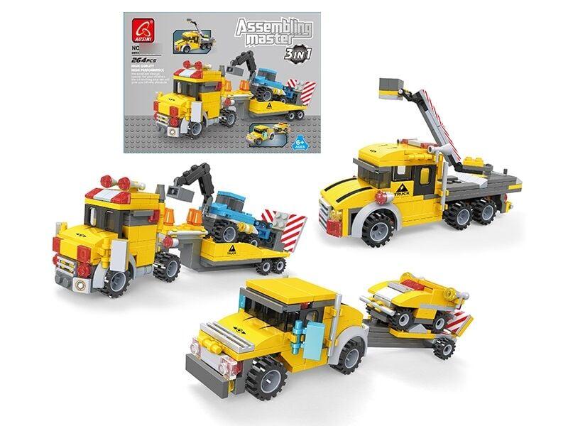 Конструктор Ausini Спецтехника 3в1 264 детали (25623) - фото 3