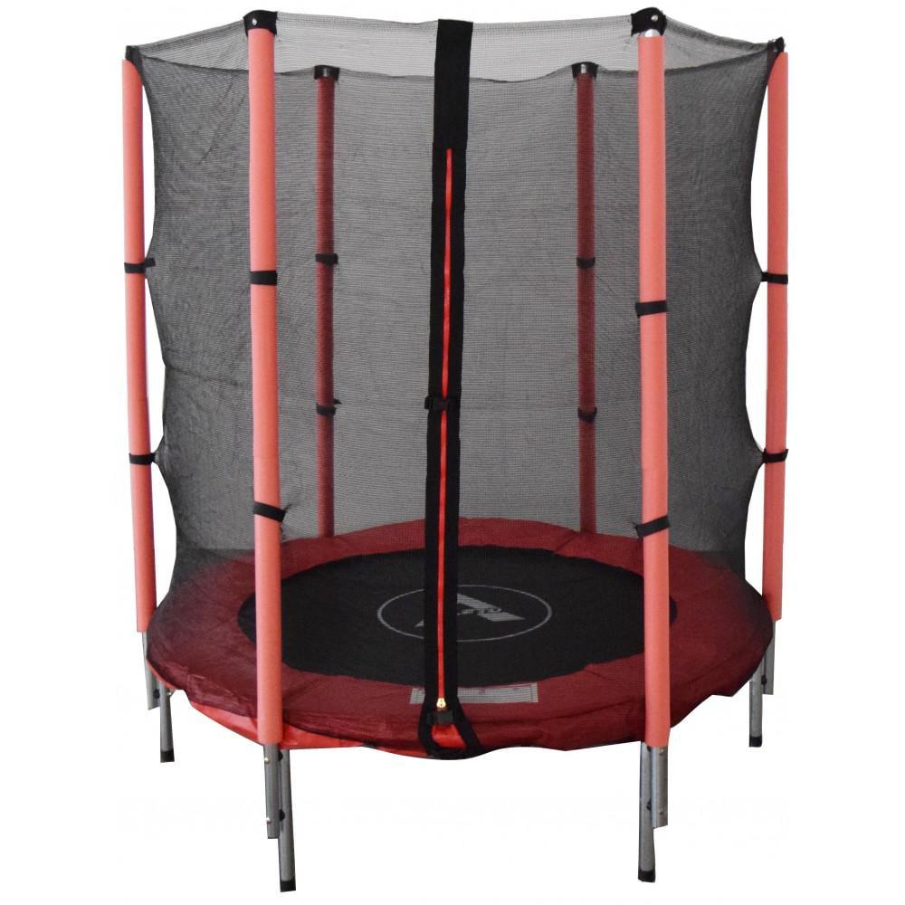 Батут детский Atleto с сеткой 140 см Красный (21000401) - фото 8 Батут детский Atleto с сеткой 140 см Красный (21000401) - фото 8