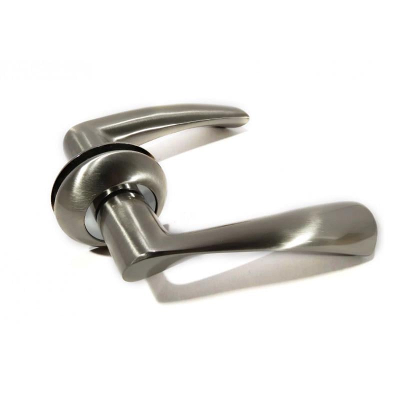 Ручка дверная Punto CLASSIC TL SN/CP-3 матовый никель/хром (35317)