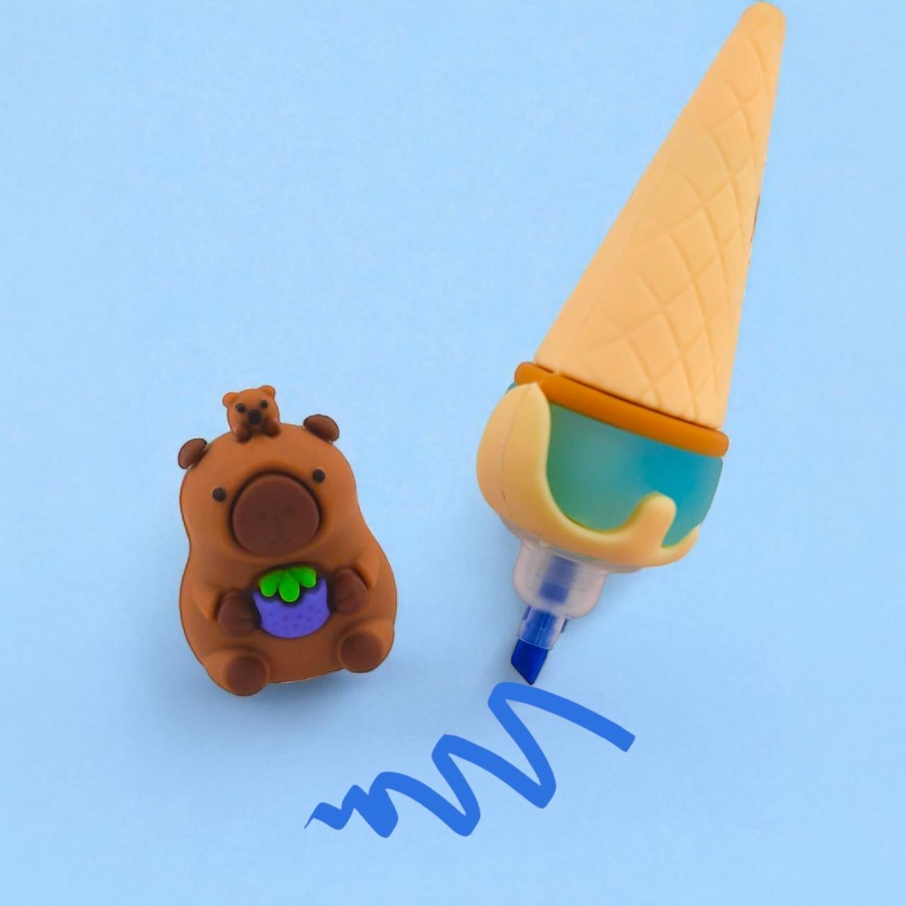 Маркер текстовий Centrum 8033512 MINI CAPYBARA Блакитний (2758866612) Маркер текстовий Centrum 8033512 MINI CAPYBARA Блакитний (2758866612)