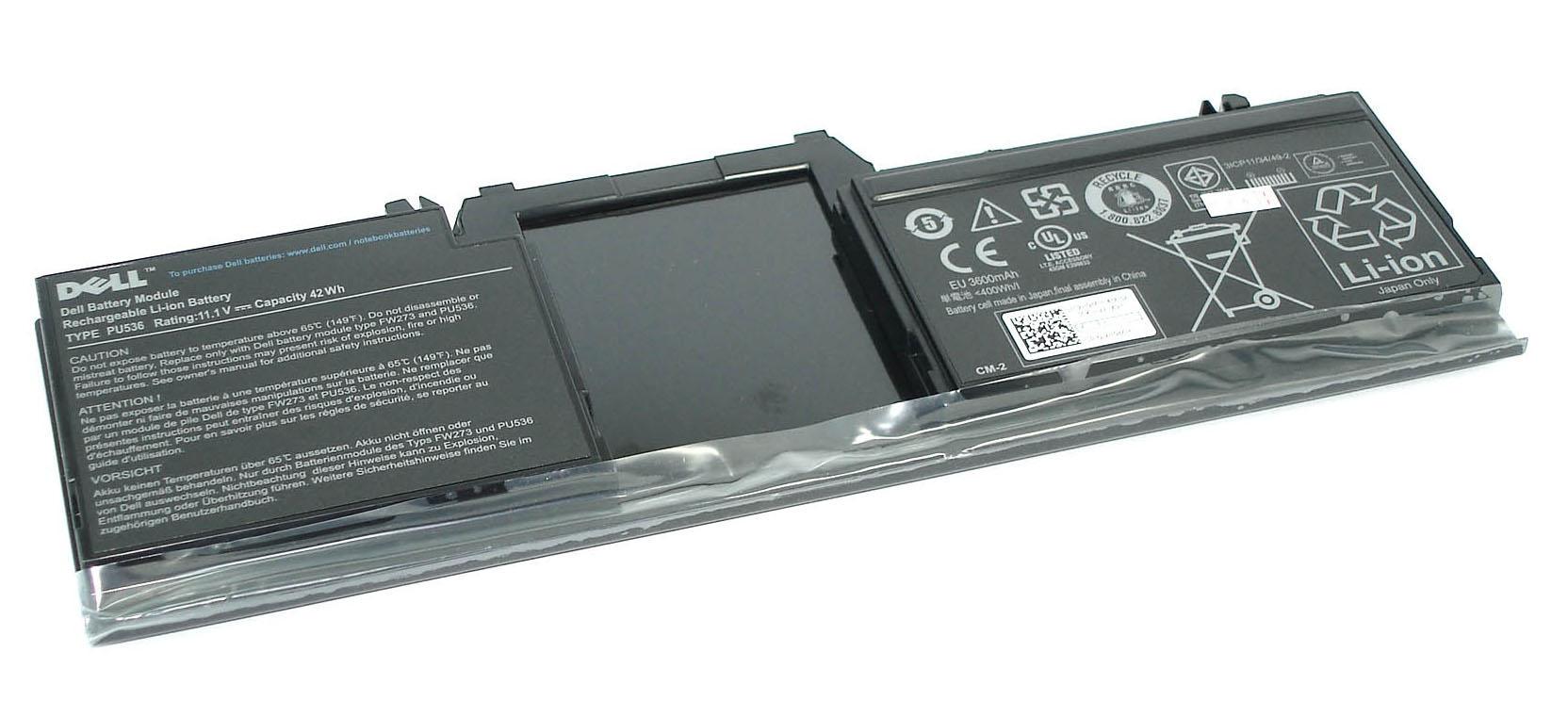 Аккумулятор для ноутбука Dell PU536 Latitude XT 11,1 V 3600 mAh