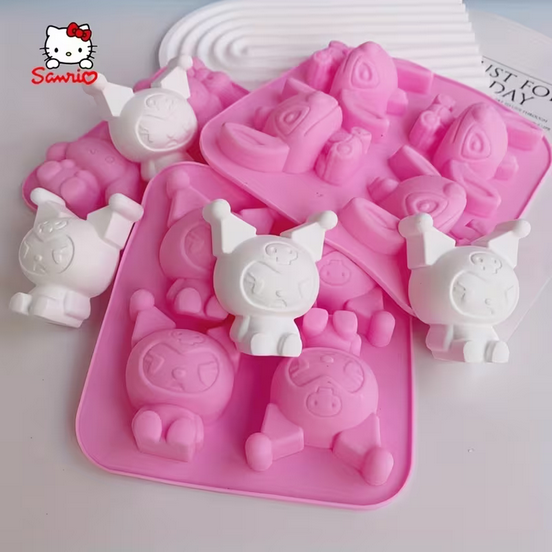 Форма силіконова для випічки Sanrio SAM-0308 Рожевий - фото 6 Форма силіконова для випічки Sanrio SAM-0308 Рожевий - фото 6