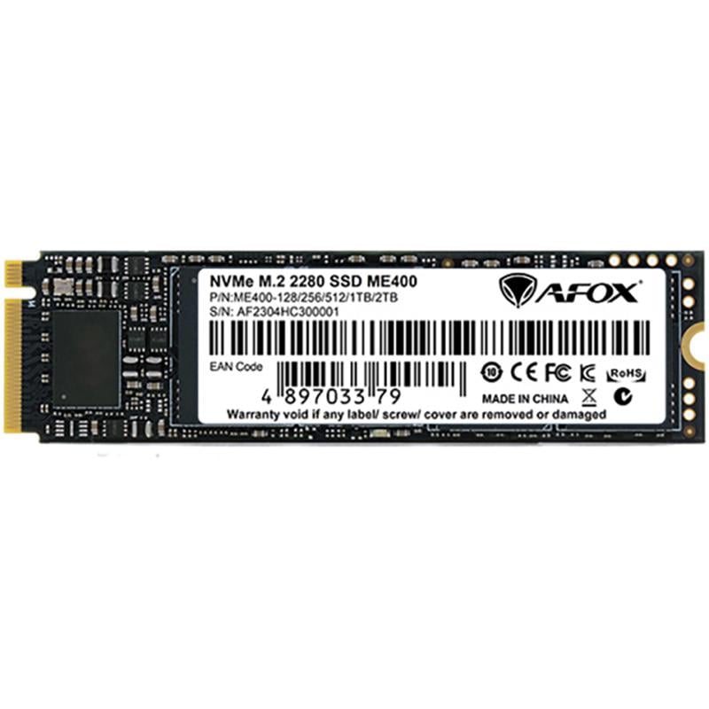 SSD накопичувач AFox ME400 1 Тб M.2 2280 PCIe NVMe Gen4x4 3D TLC NAND (ME400-1024GQN)
