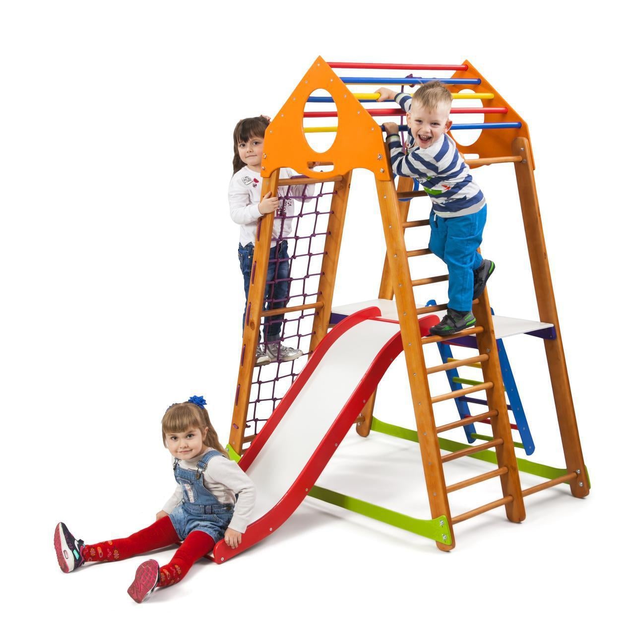Детский спортивный комплекс SportBaby BambinoWood Plus 2 (BambinoWood-Plus-2-4)