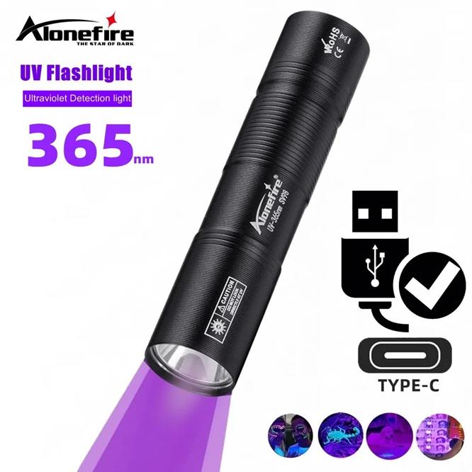 Ліхтарик ультрафіолетовий Type4 Type-C LED UV Flashlight 365 Portable Mini Ultraviolet Torch 3W Black (UVFTT4CK) - фото 3 Ліхтарик ультрафіолетовий Type4 Type-C LED UV Flashlight 365 Portable Mini Ultraviolet Torch 3W Black (UVFTT4CK) - фото 3