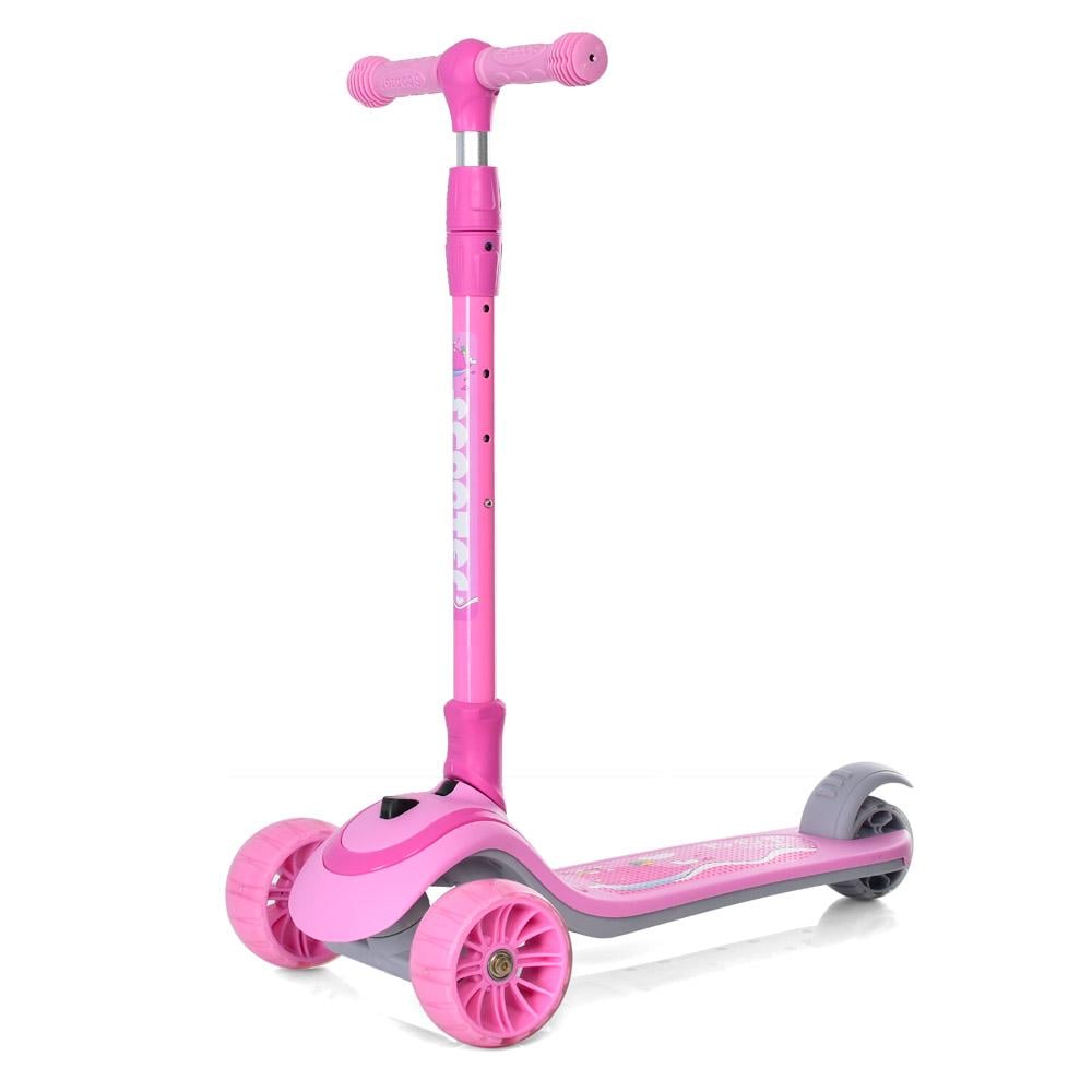 Самокат JR 3-060-38 Розовый