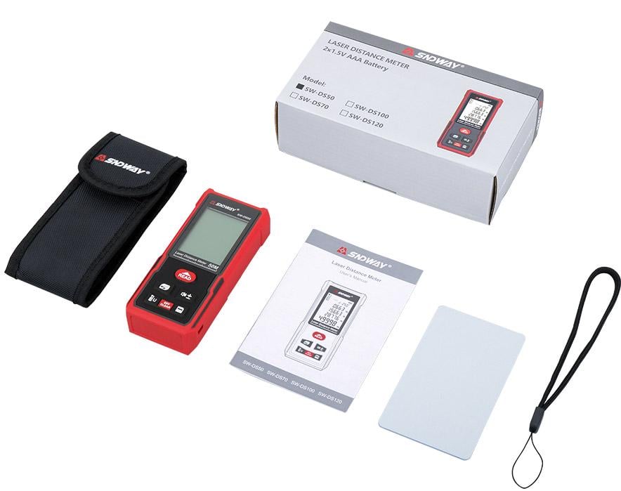 Далекомір лазерний SNDWAY SW-DS50 50 м - фото 5 Далекомір лазерний SNDWAY SW-DS50 50 м - фото 5