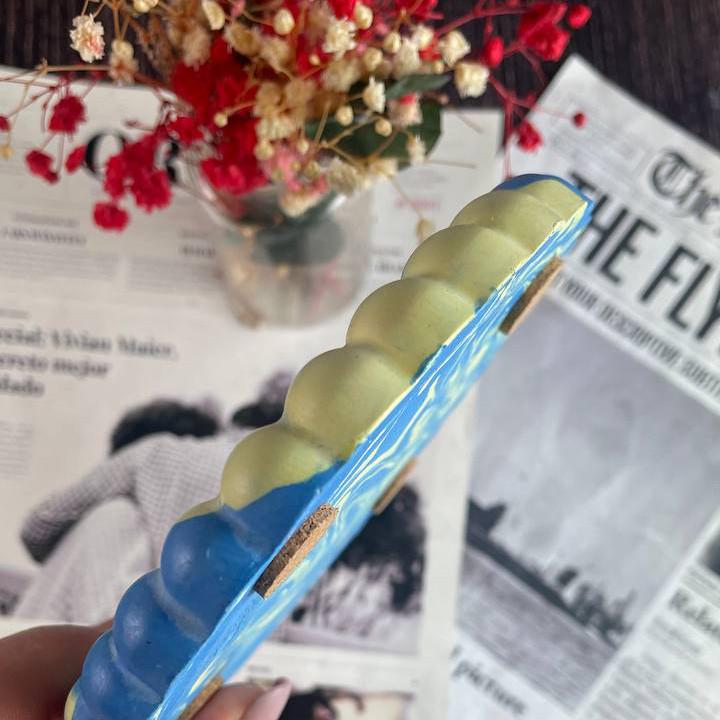 Підсвічник декоративний Ромашка гіпсова (1447) - фото 4