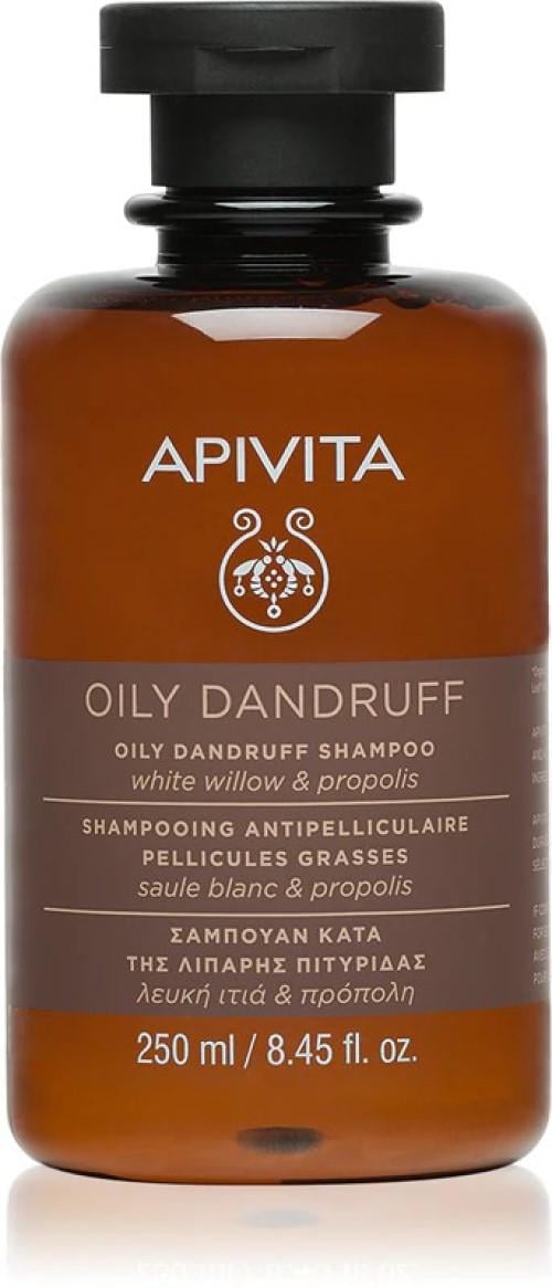 Шампунь против жирной перхоти Apivita Shampoo For Oily Dandruff With Willow 250 мл (1628791791)