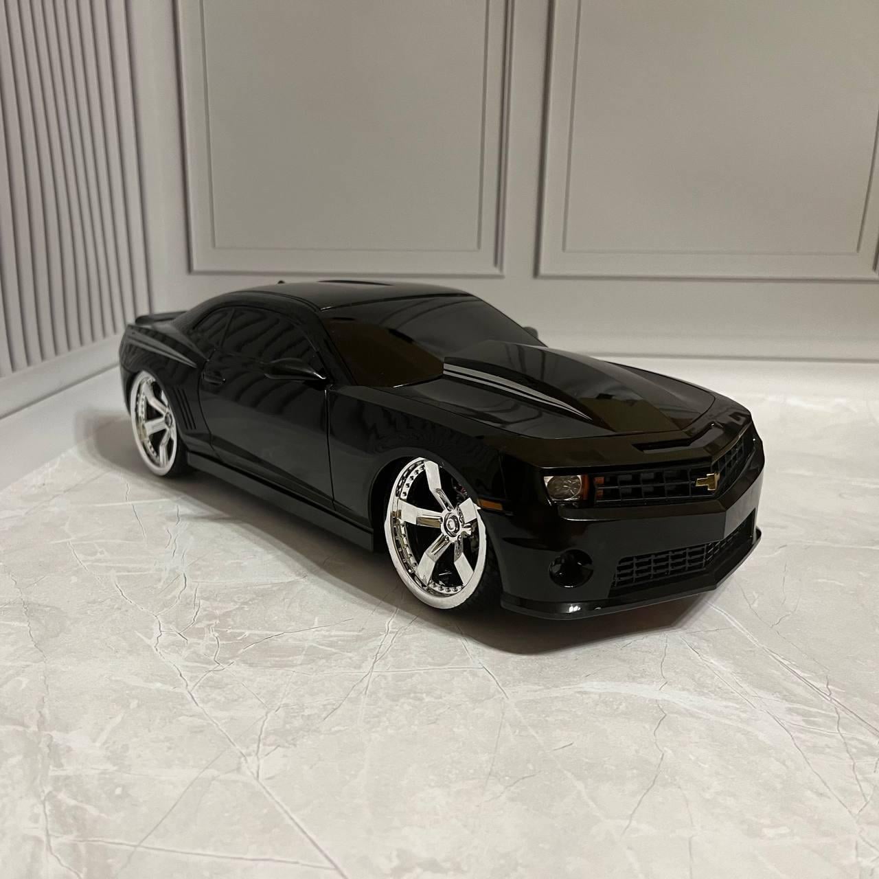Машинка детская с пультом радиоуправления Chevrolet Camaro Copo Черный (G282293-866-1402) Машинка детская с пультом радиоуправления Chevrolet Camaro Copo Черный (G282293-866-1402)