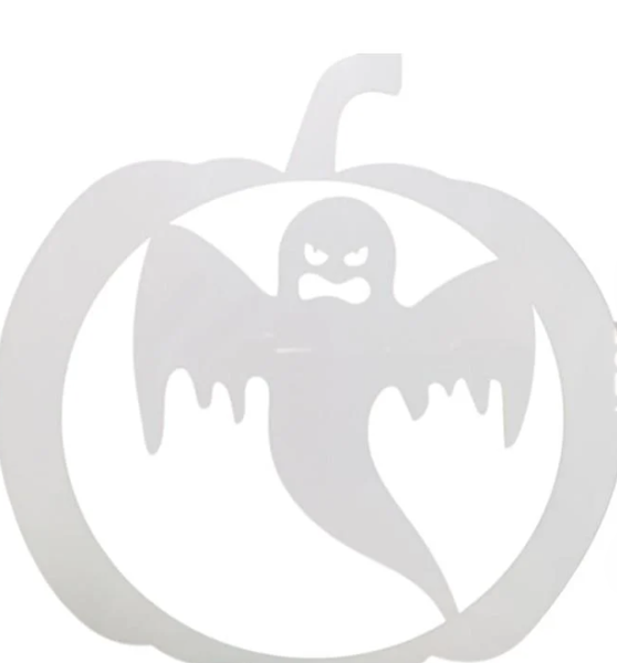 Трафарет Призрак Хэллоуин 20x16 см Серый (16605/9)