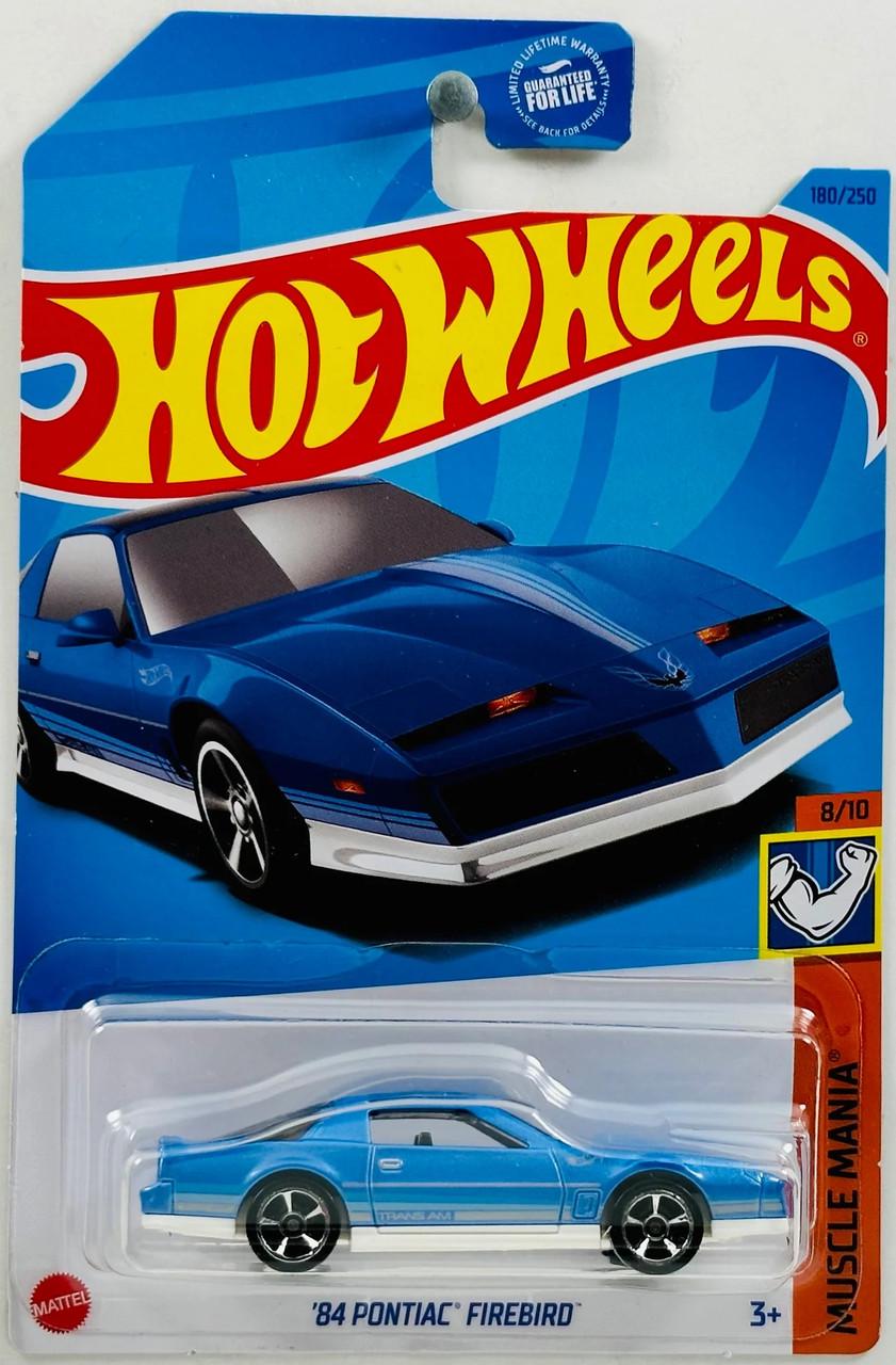 Игрушечная машинка Hot Wheels 84 Pontiac Firebird 2023 Muscle Mania №180 (HKJ57)