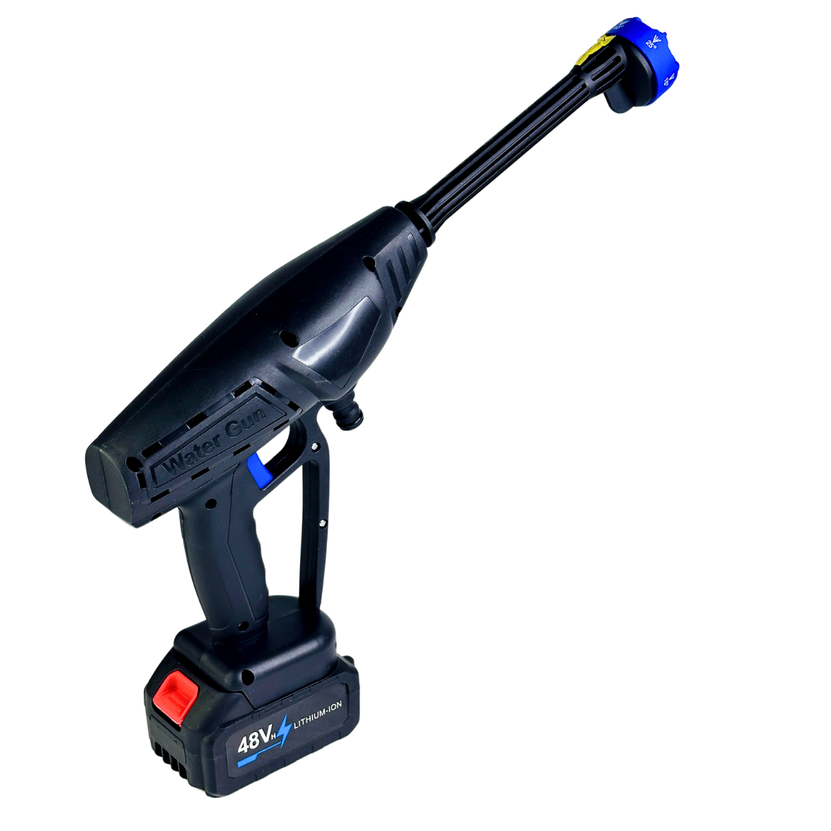 Автомойка высокого давления с двумя аккумуляторами в кейсе (LDM-16-Blue/Black)