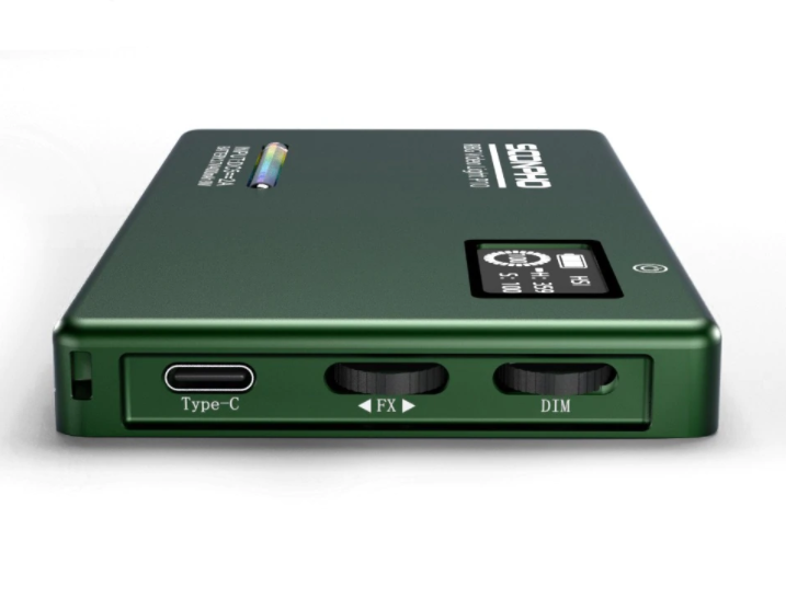 Освітлювач накамерний Soonpho LED P10 RGB 4000 mAh Зелений (27866707) - фото 4