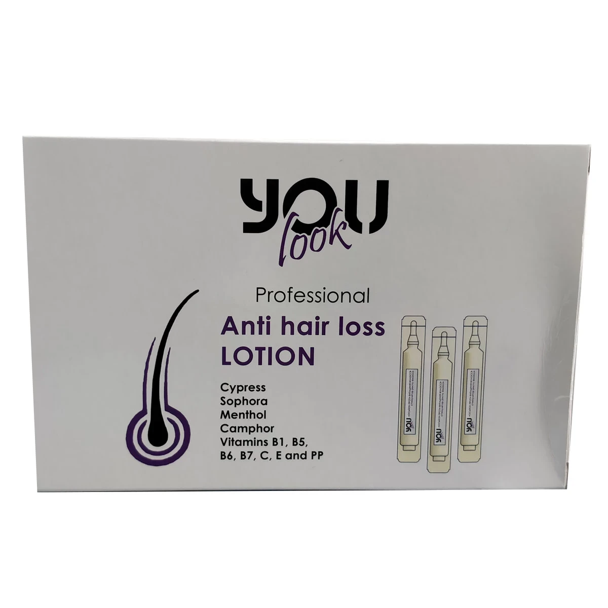 Лосьон против выпадения волос/стимулятор роста волос You Look Anti hair loss LOTION 10 ампул по 10 мл