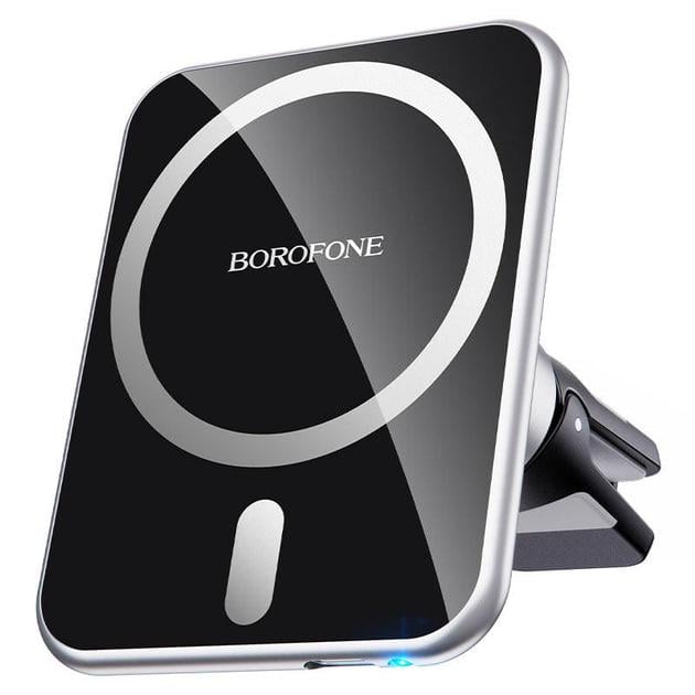 Автодержатель Borofone BH43 Xperience Magnetic Wireless 15W (BH43) Автодержатель Borofone BH43 Xperience Magnetic Wireless 15W (BH43)