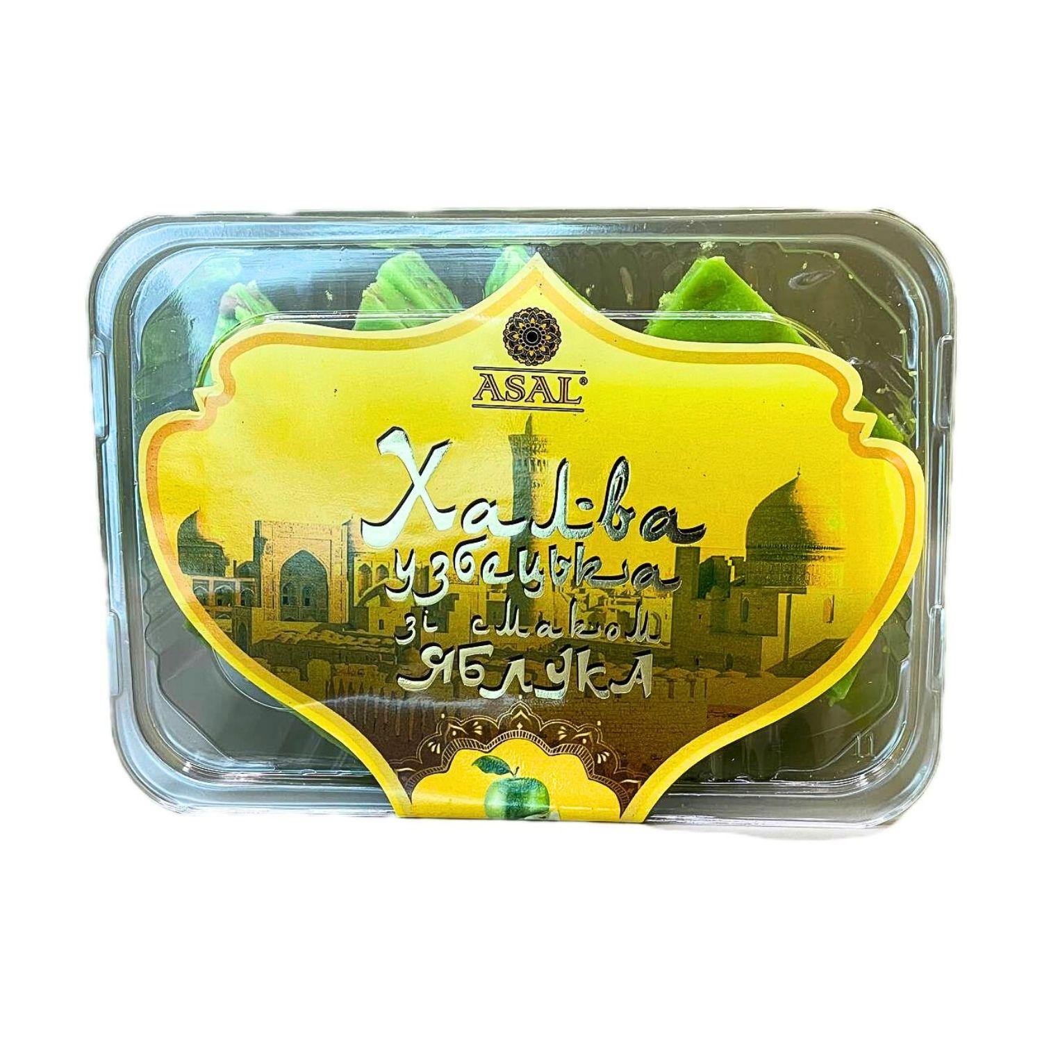 Халва самаракандська Asal Яблуко з горіхами 400 г (HS-app-Asal-400) Халва самаракандська Asal Яблуко з горіхами 400 г (HS-app-Asal-400)