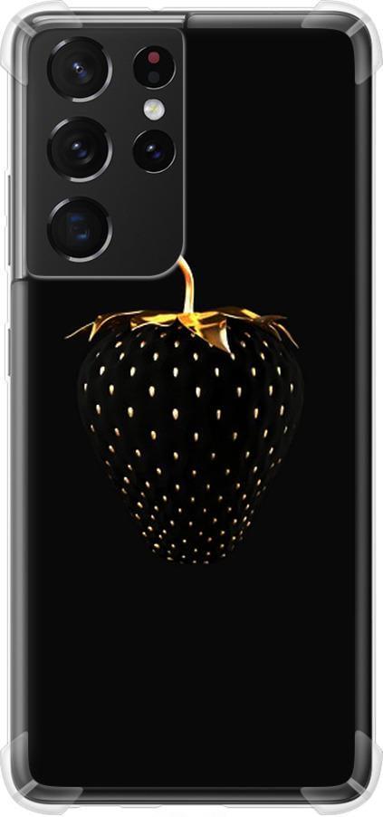 Чехол на Samsung Galaxy S21 Ultra (5G) Черная клубника (3585sp-2116-42517) Чехол на Samsung Galaxy S21 Ultra (5G) Черная клубника (3585sp-2116-42517)