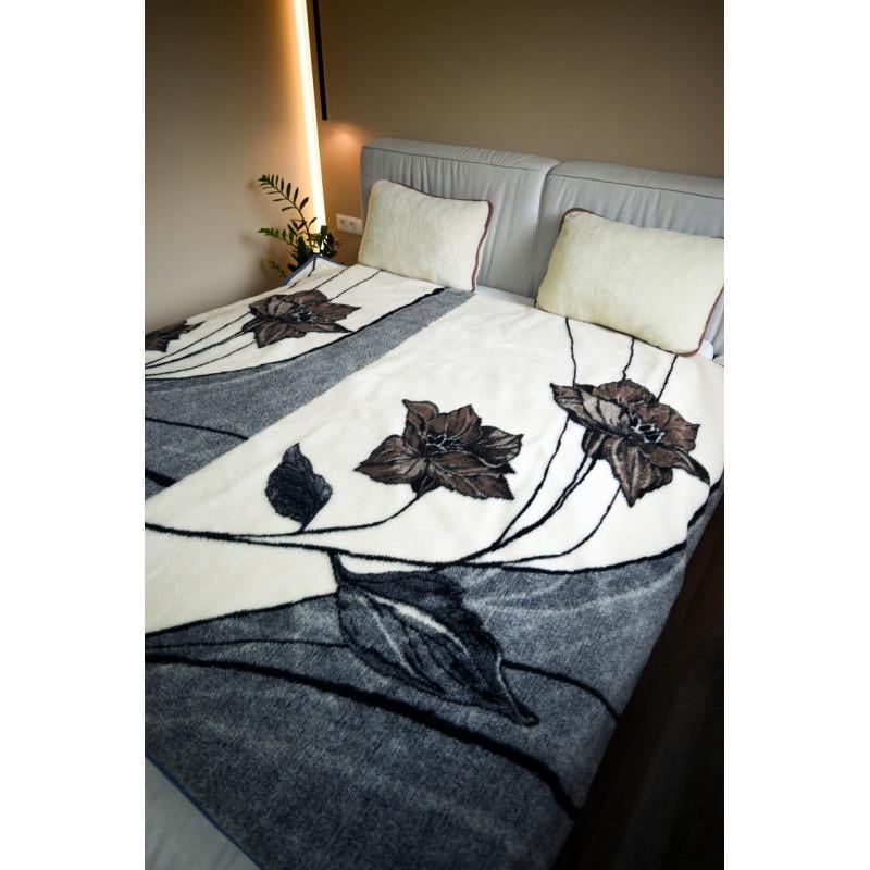 Плед из овечьей шерсти 200х220 см (2492540049) - фото 4 Плед из овечьей шерсти 200х220 см (2492540049) - фото 4