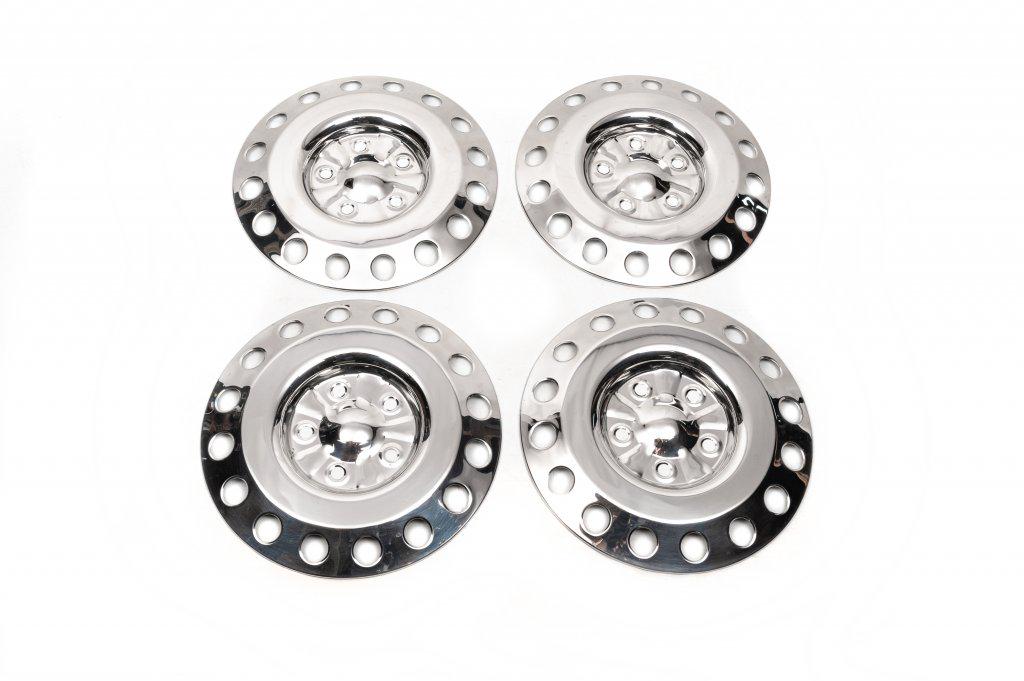 Колпаки из нержавейки OEM Cagatay для Mercedes Sprinter W901/902/903/904/905 1995-2006 гг. нержавеющая сталь Хром