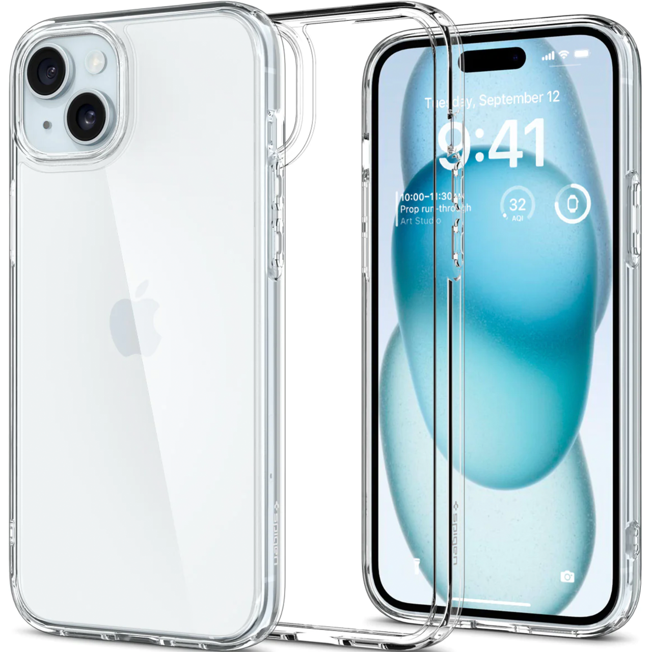 Чохол накладка Spigen Ultra Hybrid Case for iPhone 15 Clear (ACS06793) - фото 2