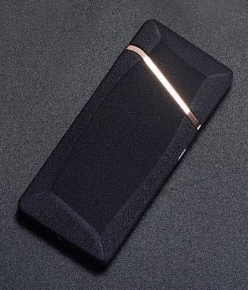 Зажигалка электронная спиральная Lighter USB-ZC110 Черный матовый (1009525-Black) - фото 6