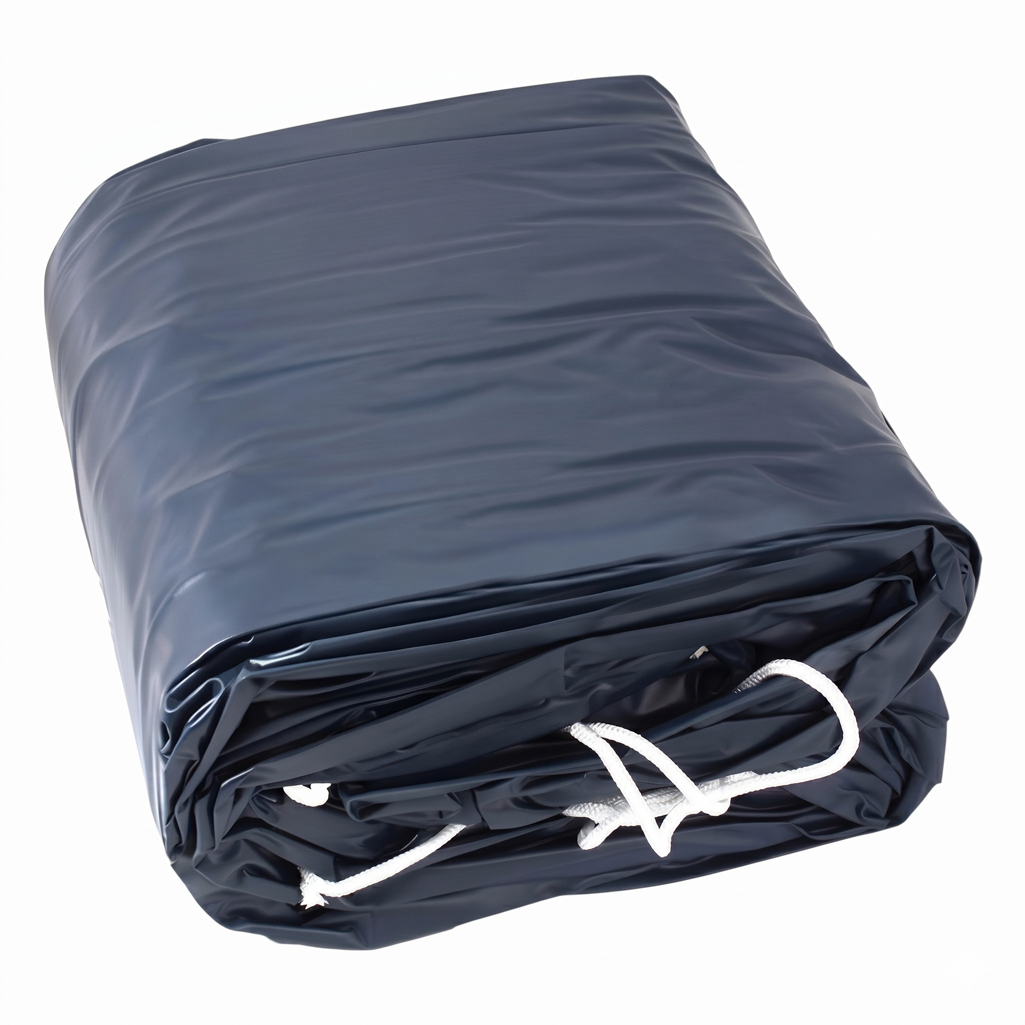 Тент для бассейна Intex 28026 ПВХ защитная крышка от мусора и солнца 396 см Темно-синий