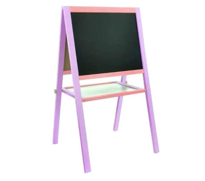 Мольберт детский Игруша двусторонний магнитный Purple/Pink (47990)