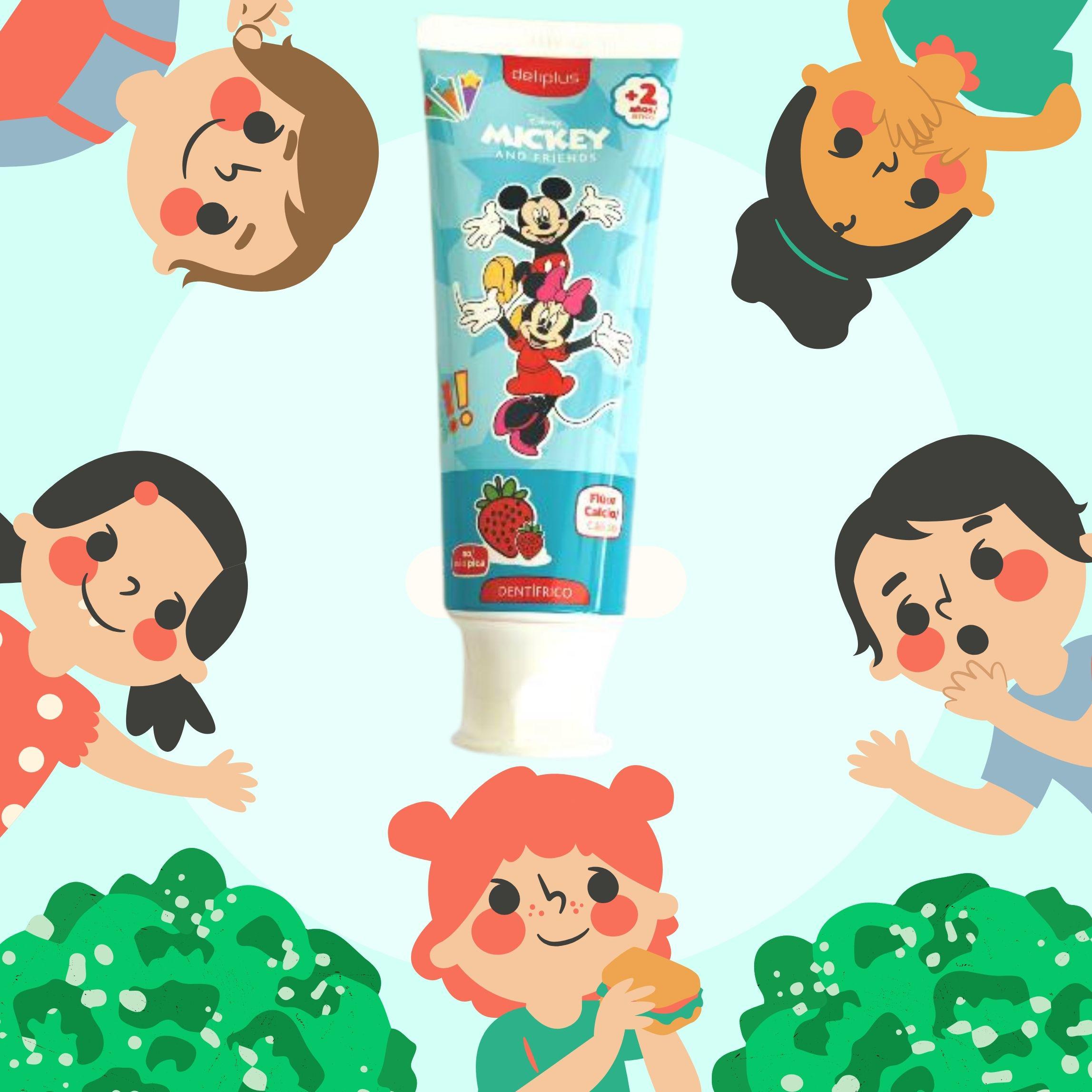 Зубная паста детская MICKEY and Friends клубника 75 мл - фото 4 Зубная паста детская MICKEY and Friends клубника 75 мл - фото 4