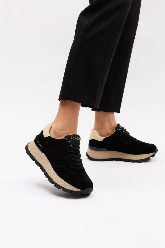 Кросівки LONZA 204957 р. 39 Чорний (22520_39)