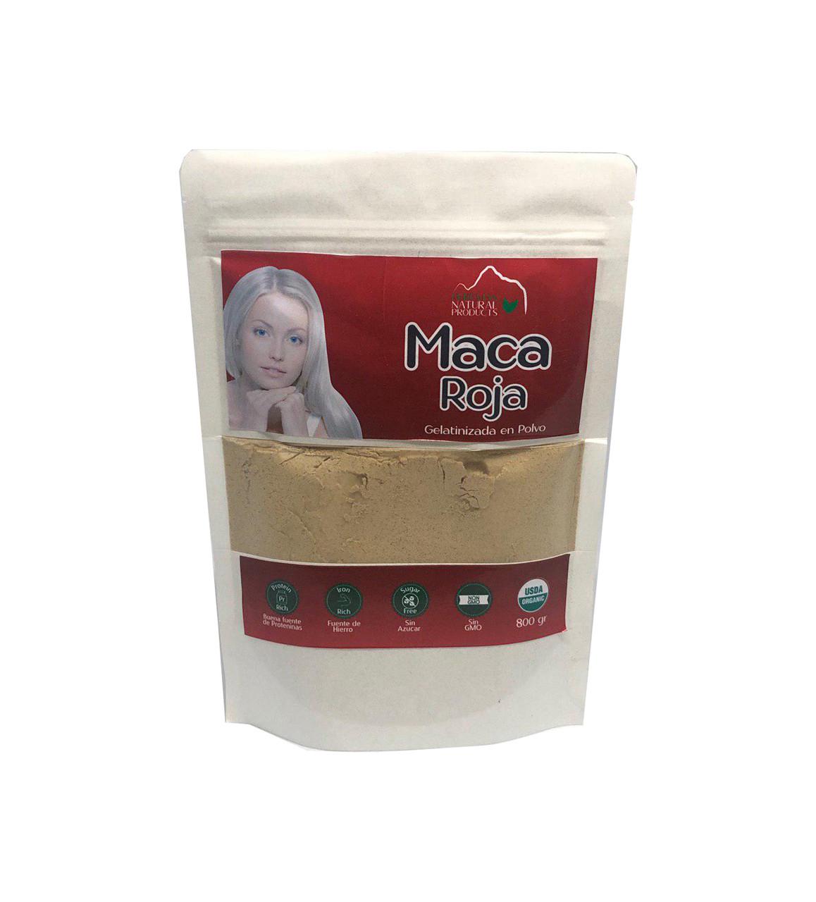 Біодобавка Peruvian Natural Products Мака порошок 800 г Червоний (К608)