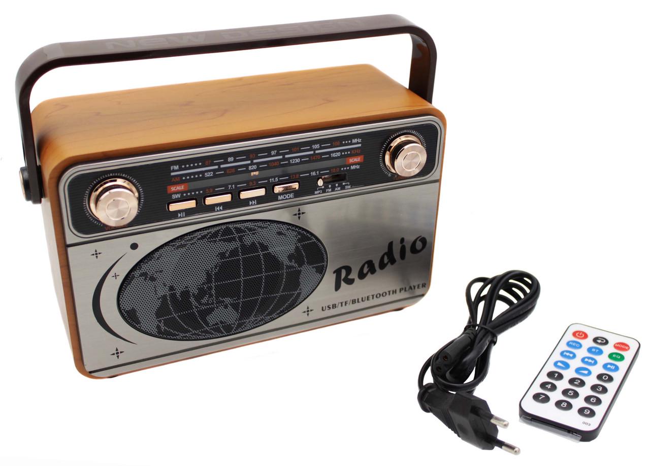 Радиоприемник аккумуляторный Kemai MD-503 Bluetooth с пультом (t6986) - фото 3 Радиоприемник аккумуляторный Kemai MD-503 Bluetooth с пультом (t6986) - фото 3