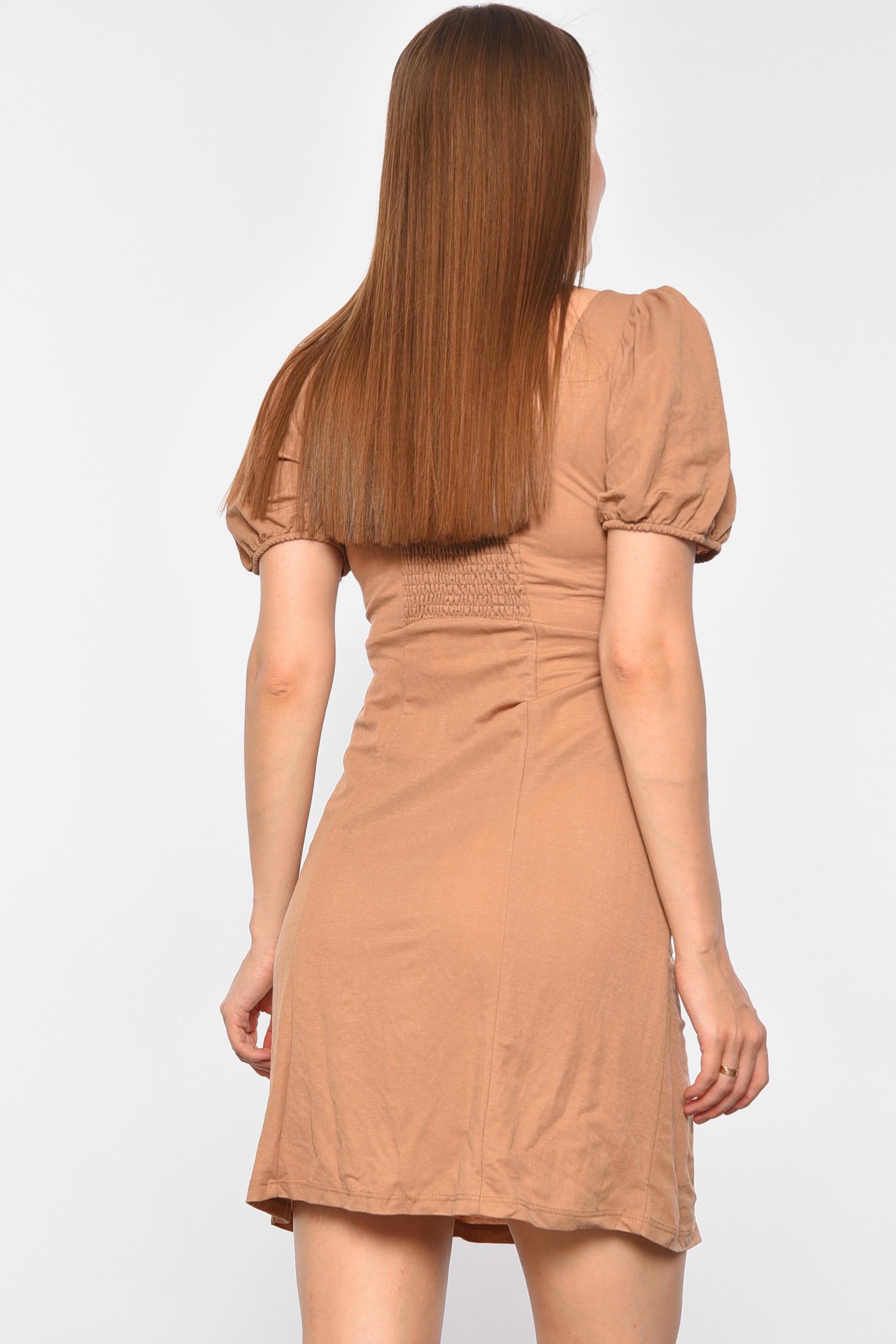 Платье женское р. 44 Бежевый (188331) - фото 3