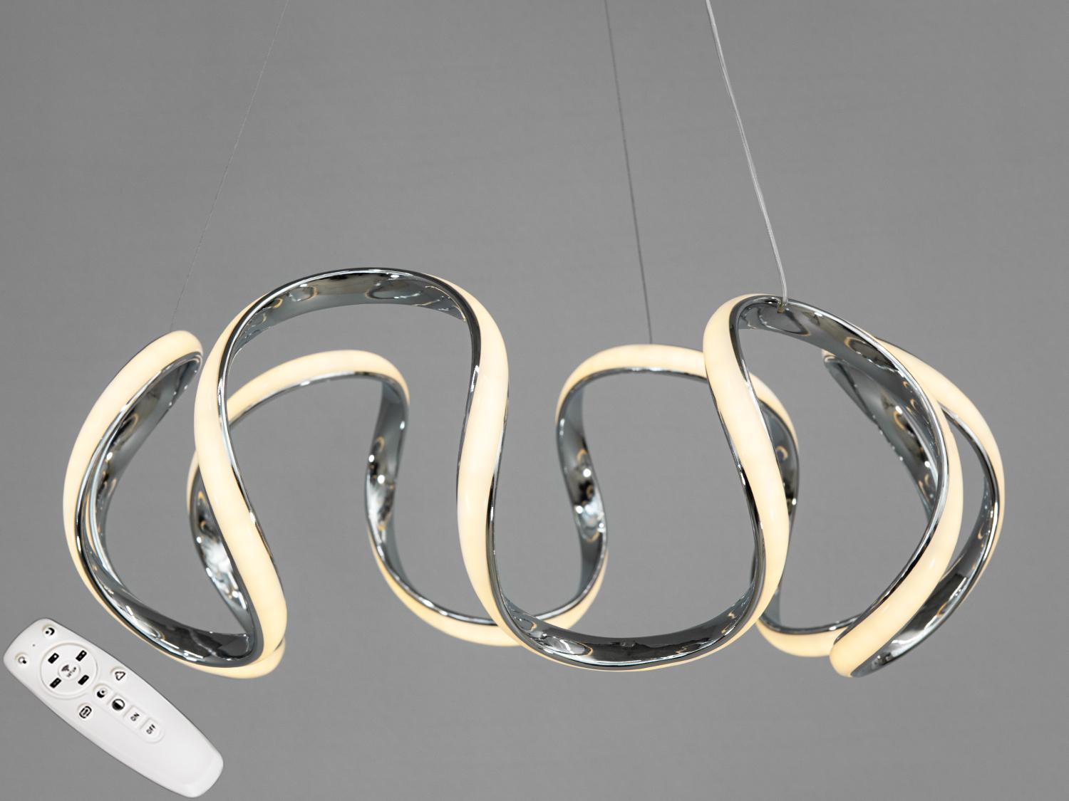 Люстра светодиодная 90 Вт Хром (6601HR) Люстра светодиодная 90 Вт Хром (6601HR)