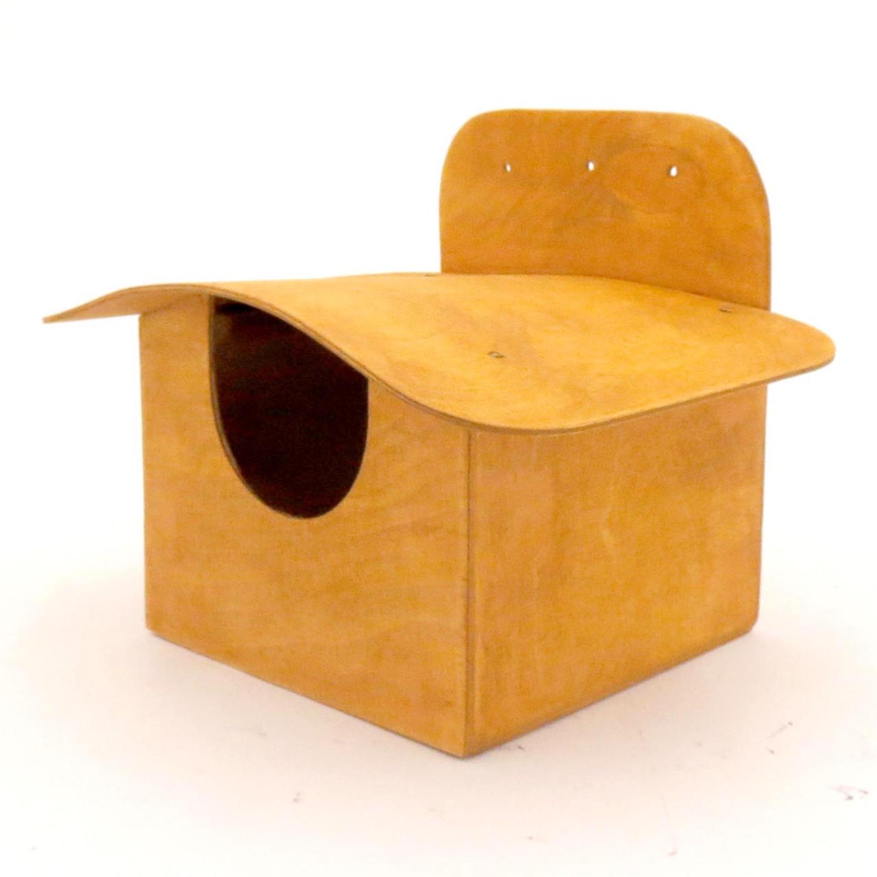 Гнездовье для птиц из дерева Горлица Карри (ГНЗ-000103)