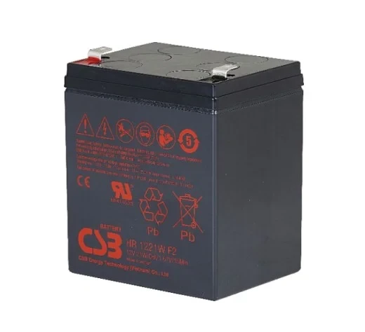 Батарея аккумуляторная СSB 5 Аг 12 В 90x70x106 мм (HR1221W) - фото 1 Батарея аккумуляторная СSB 5 Аг 12 В 90x70x106 мм (HR1221W) - фото 1