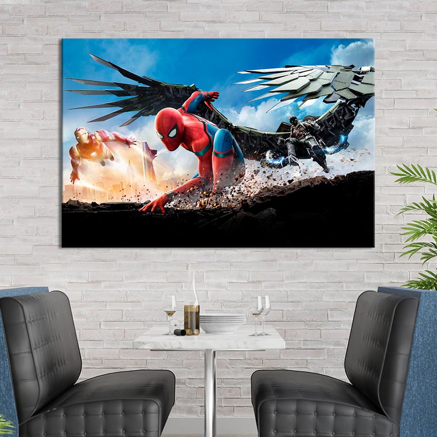 Настенний декор Человек-паук: Возвращение домой 51x34 см (A7-1)