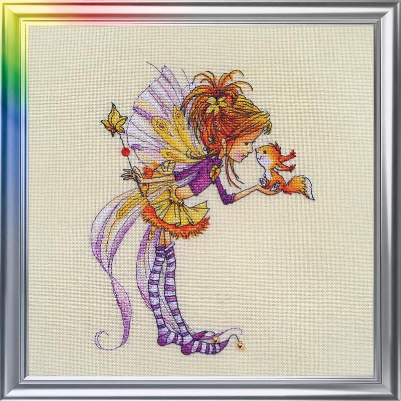 Набір для вишивки хрестиком ЛанСвіт Д-051 Осінній настрій (7634)