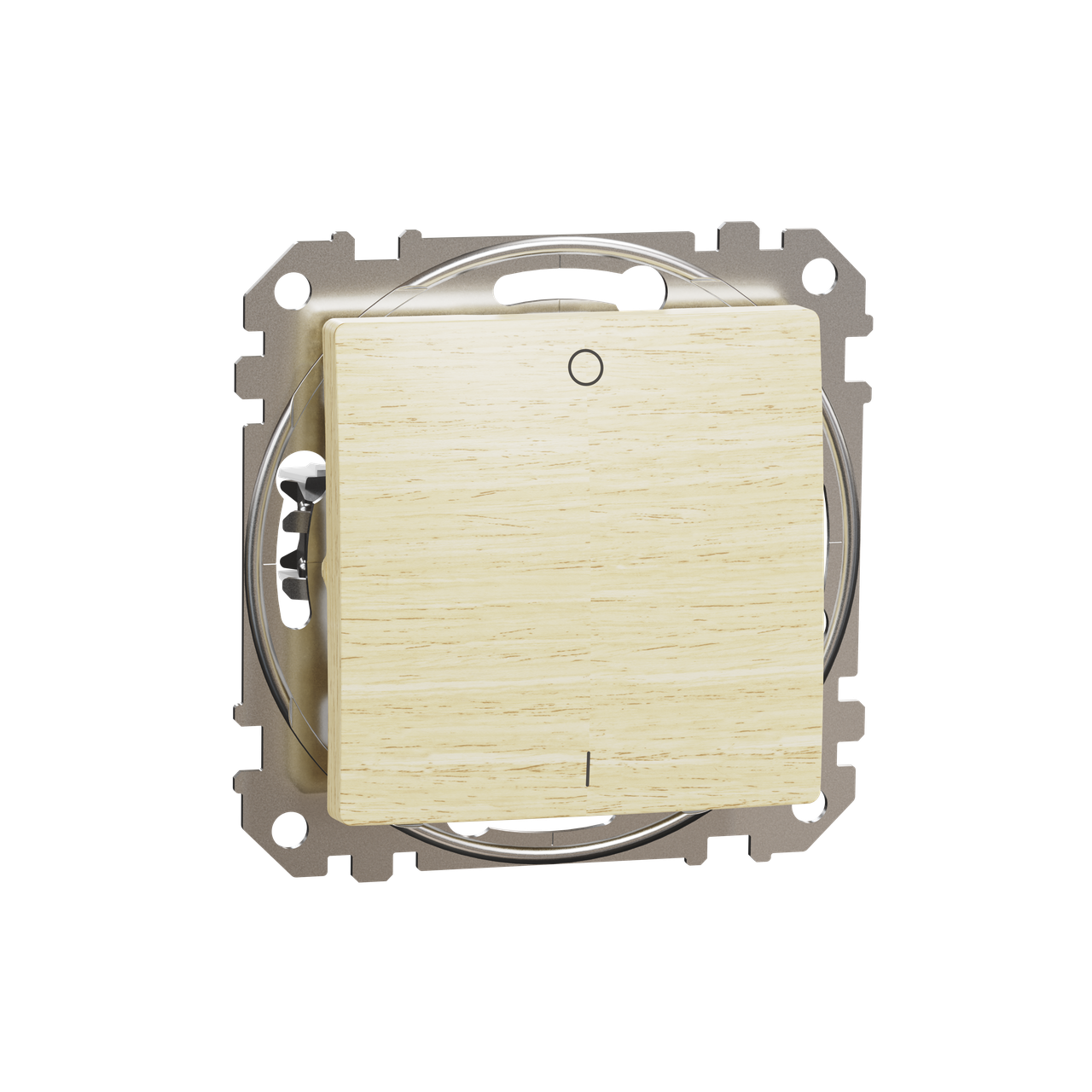 Выключатель двухполюсный Schneider Electric Sedna Design&Elements ABS-UV 73х73х37 мм Береза (SDD180102)