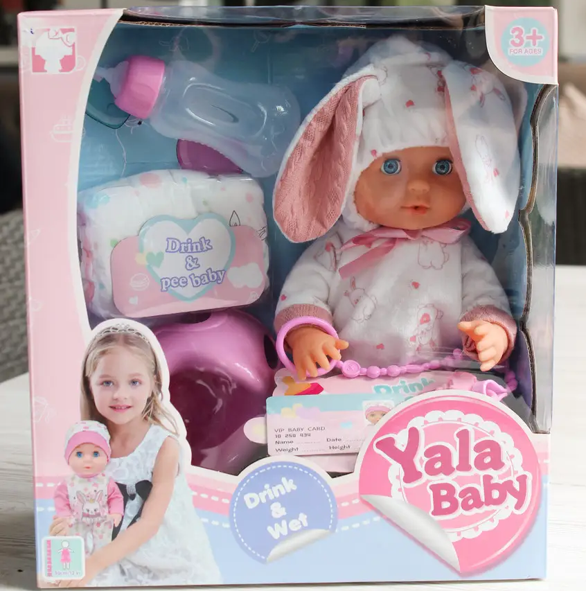 Пупс в комбинезоне с аксессуарам 30 см (2701864499) - фото 2 Пупс в комбинезоне с аксессуарам 30 см (2701864499) - фото 2