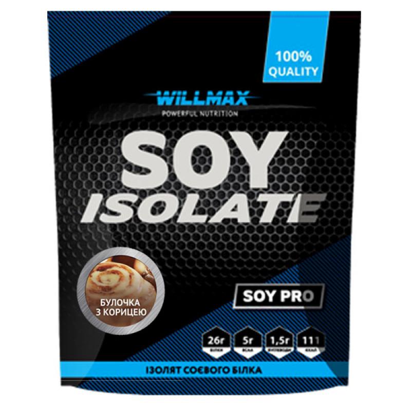 Протеин соевый SOY ISOLATE Willmax 900 г Болочка с корицей
