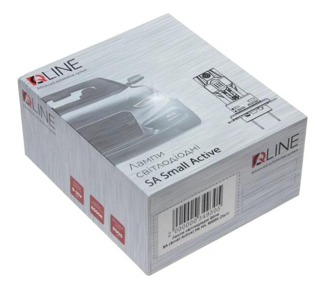 Автолампи Qline SA Small Active LED H4 H/L 6000K 2 шт. - фото 8