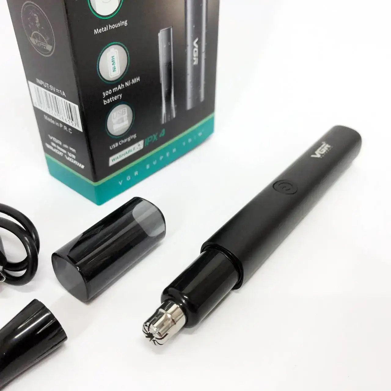 Тример для стрижки акумуляторний VGR V-615 (V-615) - фото 4 Тример для стрижки акумуляторний VGR V-615 (V-615) - фото 4