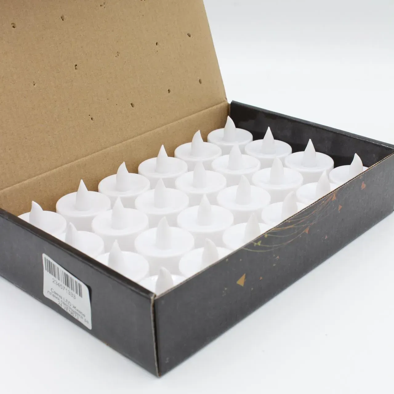 Набір свічок декоративних світлодіодних 24 шт. на батарейках (234571333) - фото 15 Набір свічок декоративних світлодіодних 24 шт. на батарейках (234571333) - фото 15