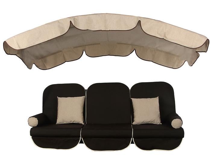 Мягкий комплект к качелям Ost-Fran Sicilia Коричневый (2942)