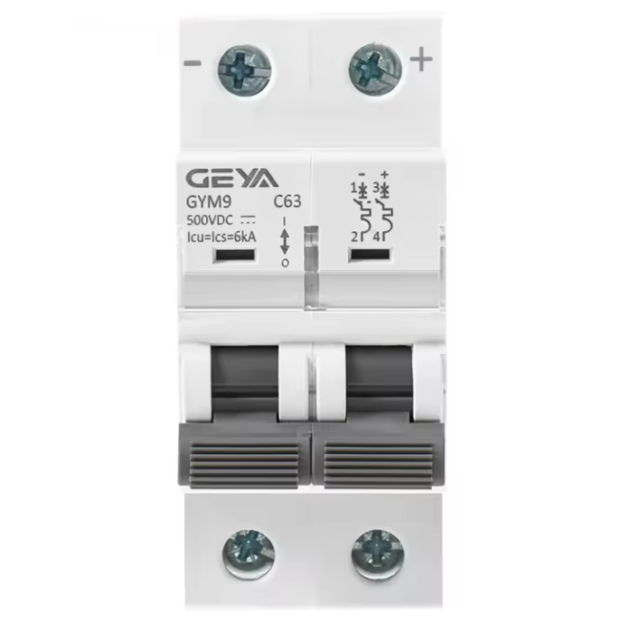 Автоматический выключатель GYM9-125 C63А 500VDC6Ka 2п (cu9915063) Автоматический выключатель GYM9-125 C63А 500VDC6Ka 2п (cu9915063)