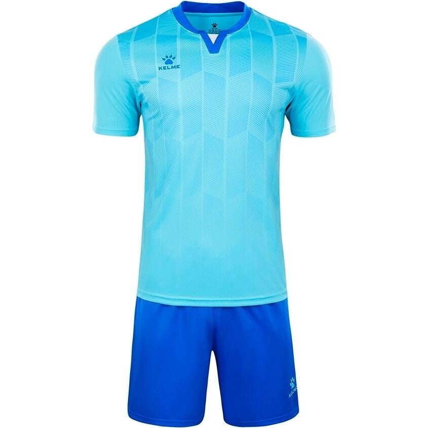 Комплект футбольной формы Kelme VIGO 2XL Голубо-синий (8351ZB1081.9405)
