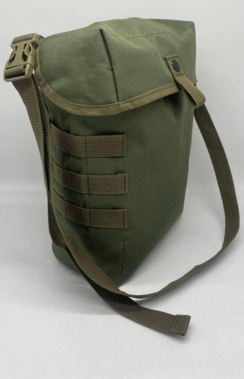 Сумка военная для противогаза/фильтров/масок Олива (0001) - фото 5 Сумка военная для противогаза/фильтров/масок Олива (0001) - фото 5