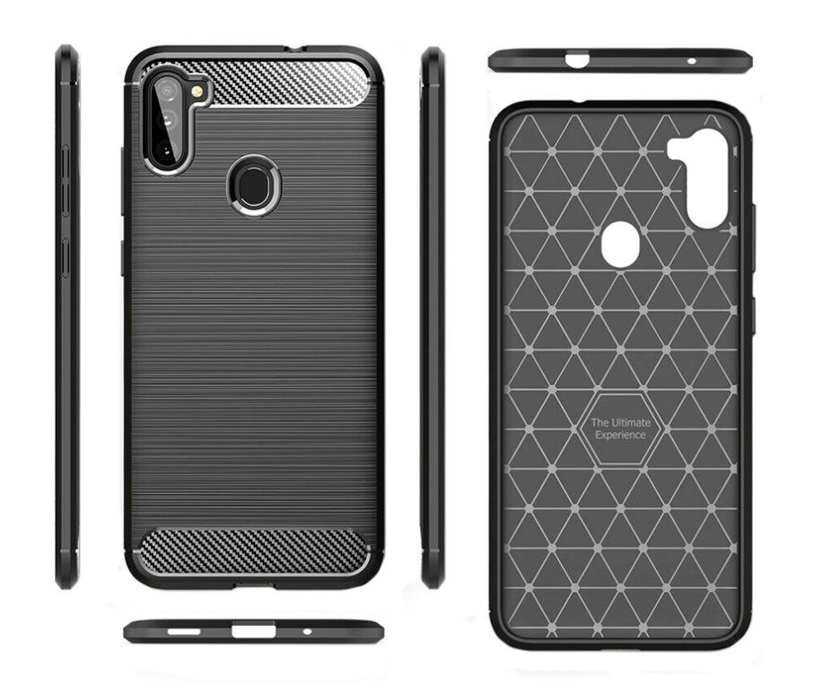 Чехол Brushed Samsung A11/M11 (A115/M115) Black